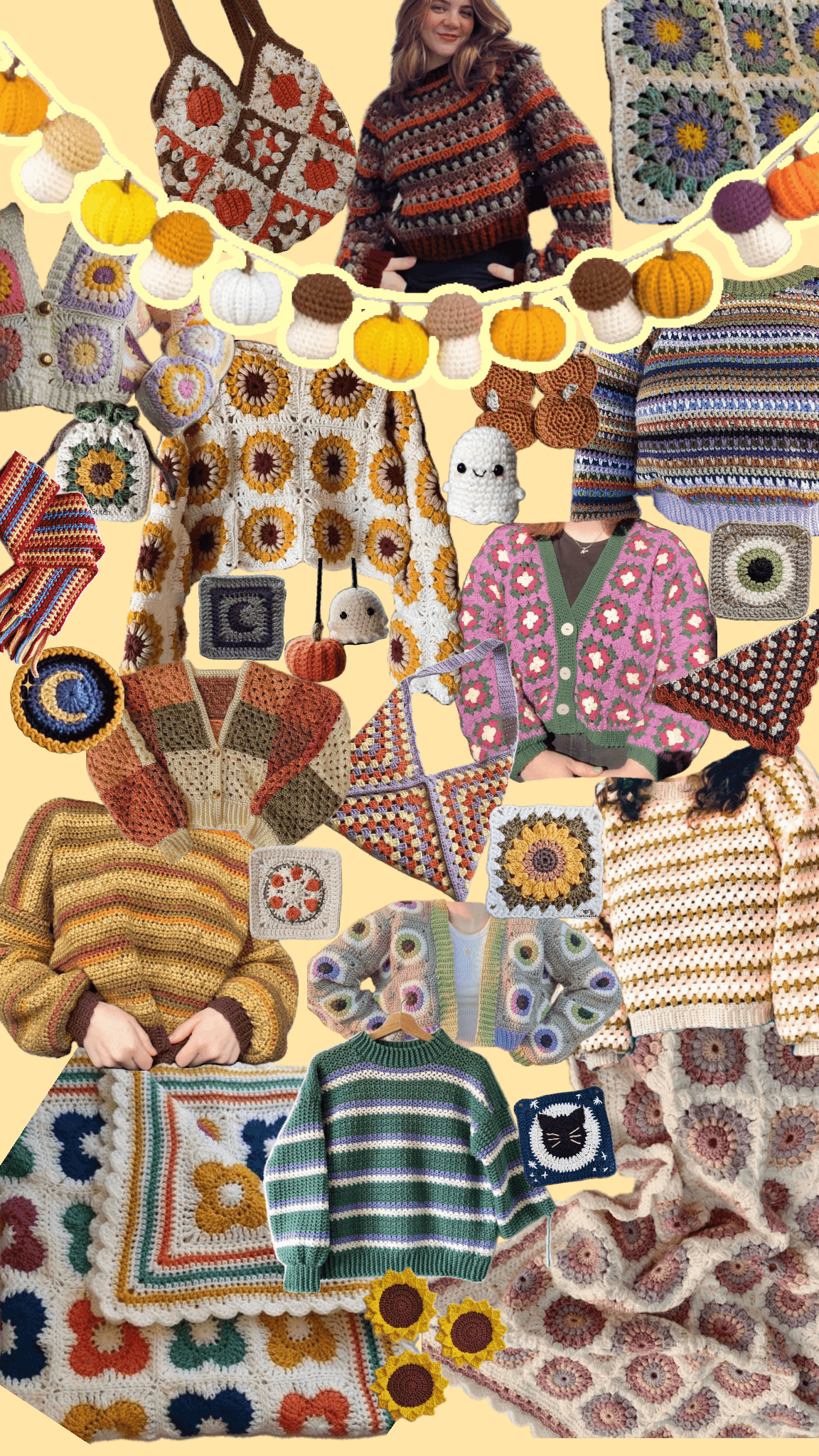 Model wearing textured knit